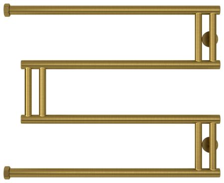 Полотенцесушитель водяной High-Tech model "M+" 500х650 (Состаренная ЛАТУНЬ), артикул 051-4050-5065