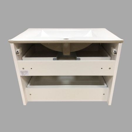 Тумба с раковиной Comforty Женева 75 4137097 подвесная Дуб белый Тумба с раковиной Comforty Женева 75 4137097 подвесная Дуб белый