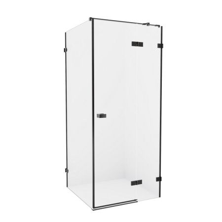 Душевое ограждение NEW TRENDY AVEXA BLACK 100x80x200 EXK-1587 (черный)