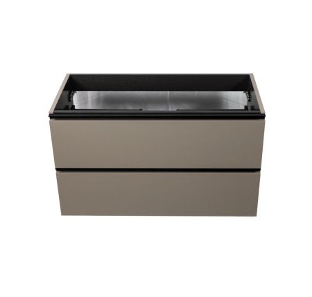 Комплект мебели Visobath Granada, 1000 мм, цвет кварцевый матовый лак (Quarzo), артикул 76544/Quarzo