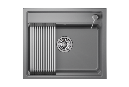 Кухонная мойка Granula 6003, АЛЮМИНИУМ, артикул 6003, АЛЮМИНИУМ