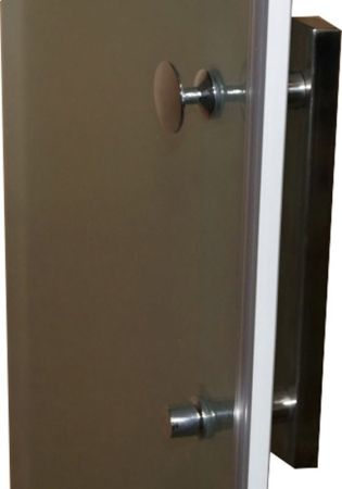 Душевой уголок Parly ZQ121 L 120х195 профиль Полированный алюминиевый стекло матовое