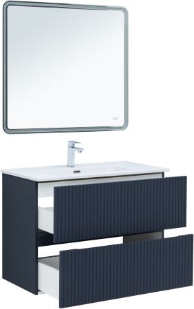 Тумба под раковину Aquanet Джейн 90 маренго, артикул 00313303