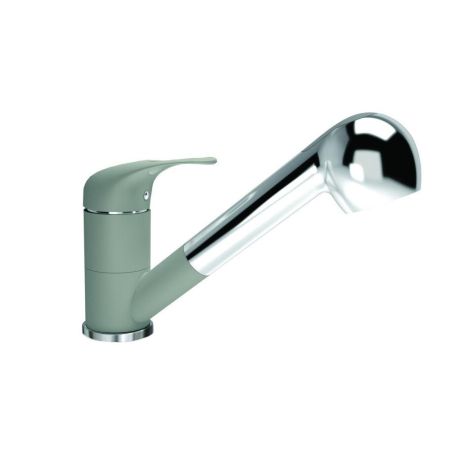 Смеситель для кухни с выдвижным изливом Florentina СИГМА 313.14L.1223.305, грей, артикул 313.14L.1223.305