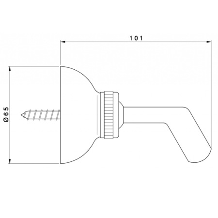 Nicolazzi Doccia Держатель ручного душа, цвет: хром, артикул C7125CR