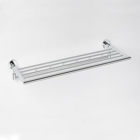Полочка OMEGA для полотенец с крючками, 270x650 мм, артикул 104205162