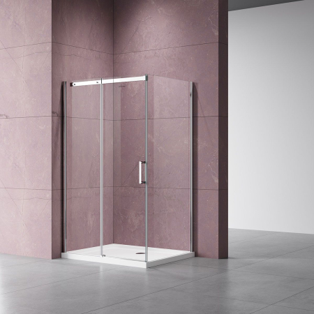Душевые уголки Vincea Душевой уголок Dice VSR-4D9012CL, 1200*900, хром, стекло прозрачное, , шт, артикул VSR-4D9012CL