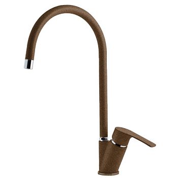 Смеситель для кухни GranFest 5023, терракот