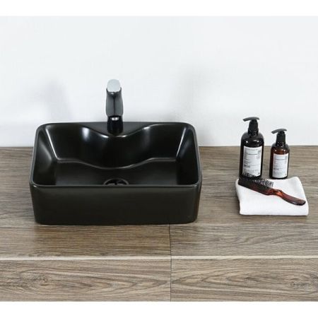 Раковина Orange 48 B01-475MB Черная матовая