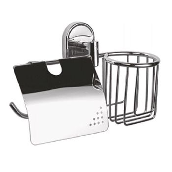 Держатель для туалетной бумаги Haiba HB1903-1, хром