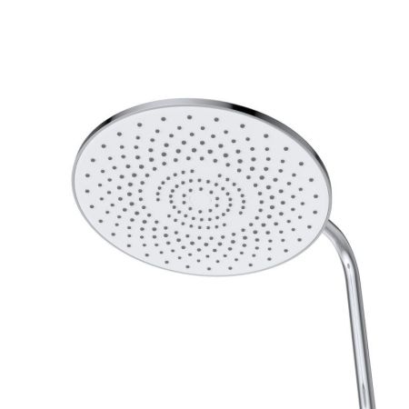 AURORA Комплект для ванной - душевая стойка с изливом и смеситель для раковины, артикул AURORA-VSCM/LVM-CRM