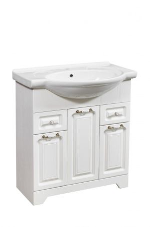 Тумба "Кармела 75", ольха белая, Байкал 75