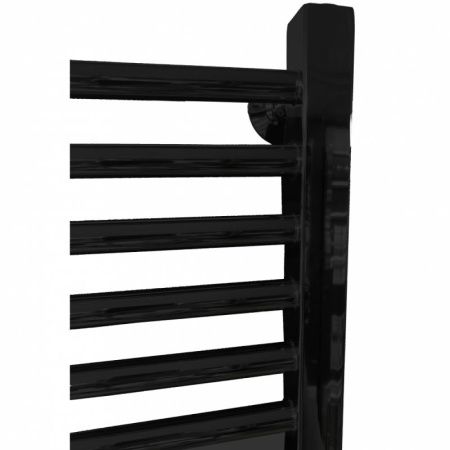 Электрический полотенцесушитель Ника Modern ЛМ 2 80x50 Черный 14 перекладин