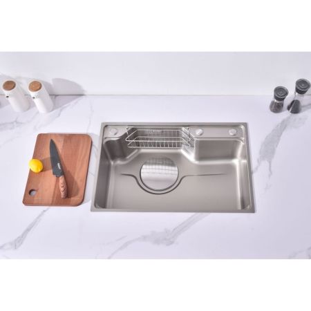 Мойка для кухни Fmark FSC7846L, сатин
