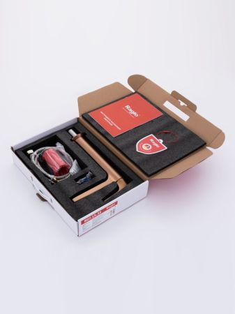 Смеситель для раковины высокий Raglo R07.15.33, медь