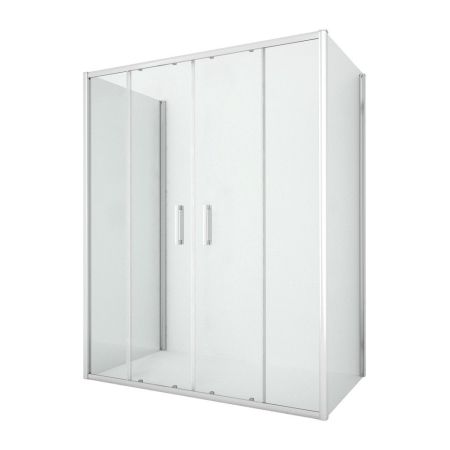 Душевое ограждение NEW TRENDY NEW CORRINA  150x90x195 K-0485 (хром), артикул K-0485