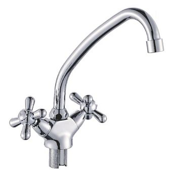 Смеситель для кухни Cron CN4725, хром