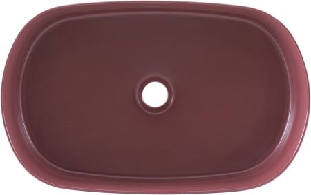 Раковина накладная Allen Brau Fantasy 55 4.11022.BD бордо, артикул 4.11022.BD