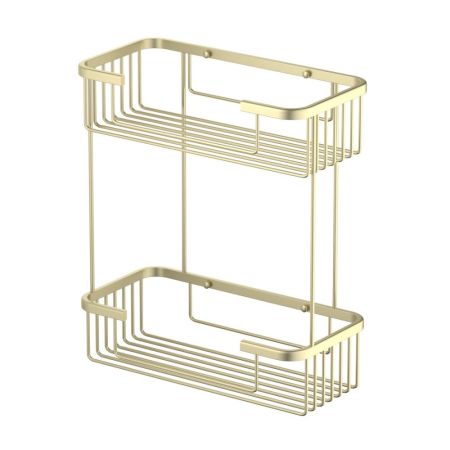 Полка двойная Timo Saona золото матовое (13083/17), артикул 13083/17