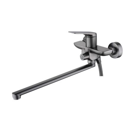 Смеситель для ванны Haiba HB22816-3, пепельный, артикул HB22816-3