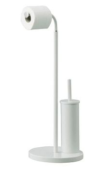 Gedy Winny, стойка: бумагодержатель+ерш металлический, цвет белый
