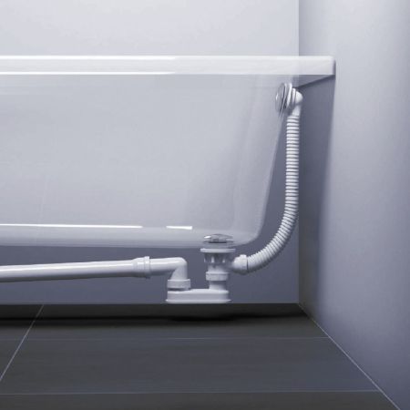 Слив-перелив (полуавтомат, 60 см.) Raglo R600.30, хром