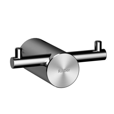 Крючок для ванной Raiber RP-80005, хром, артикул RP-80005