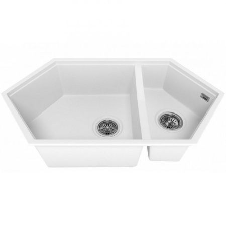 Кухонная мойка KitKraken Creek White 90 Белая, артикул Y-900M.9010