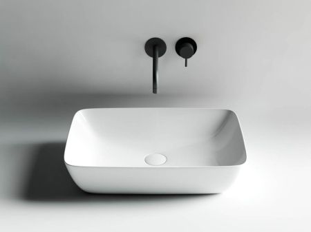 Умывальник чаша FORM накладная прямоугольная 580*380*145мм CN2003