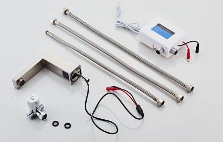 Смеситель для умывальника сенсорный RUSH Tinos (TI3732-14), артикул TI3732-14