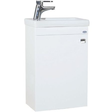 Тумба под раковину Bellezza Комо 40 4639005180019 подвесная Белая, артикул 4639005180019