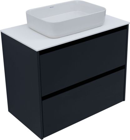 Тумба под раковину Allen Brau Activity 80 1.34004.AM антрацит матовый/черный браш, артикул 1.34004.AM