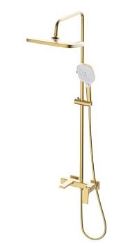 Душевая система HAIBA тропический душ, латунь, золото (HB24831-5)