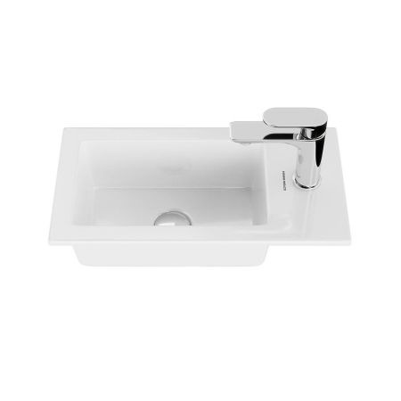Раковина LATO встраиваемая сверху 50, белая глянцевая, артикул LA.wb.50