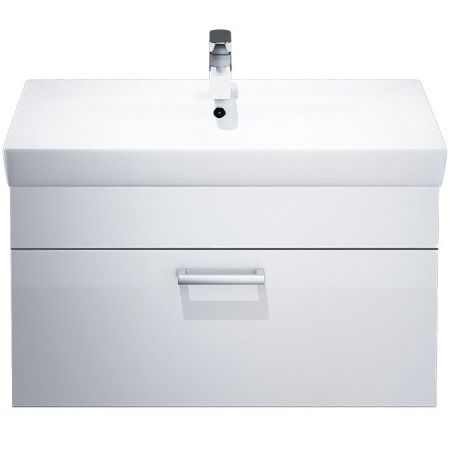 Тумба под раковину Iddis Mirro 80 MIR80W0i95 подвесная Белая Дерево, артикул MIR80W0i95