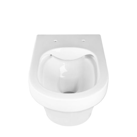 подвесные унитазы Vincea Унитаз подвесной Edge-M VT1-37 безободковый, цвет белый, ультратонкое soft-close сиденье,, артикул VT1-37