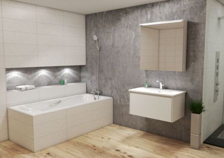 Странд ванна чугунная 1800*800 б/п, с ручками, ножки в комплекте