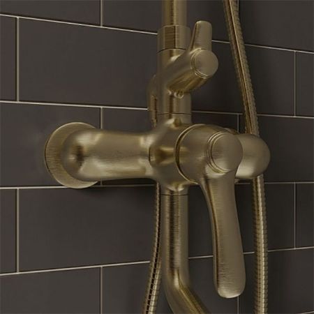 Душевая система Iddis Oldie OLDBR3Fi06 Бронза, артикул OLDBR3Fi06