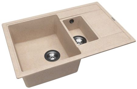 Кухонная мойка Florentina ЛИПСИ 20.250.D0780.107, песочный, артикул 20.250.D0780.107