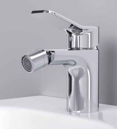 F85A83100 X-Joy, смеситель д/биде излив 100 мм с д/к , хром, шт., артикул F85A83100