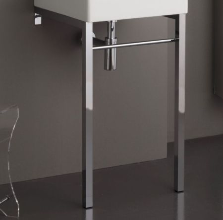 Stil Haus INOX, настенная металлическая консоль с полотенцедержателем, артикул 867(08)