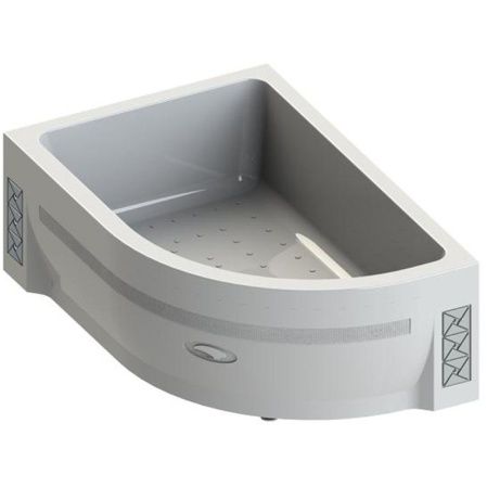 Акриловый поддон для душа Radomir 120x80x45 L 1-11-0-1-0-009 Белый