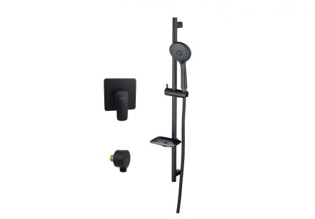 AQ1076MB ВЕГА Set 3 в 1 (AQ1066MB+AQ2454MB+AQ2011MB), матовый черный, артикул AQ1076MB