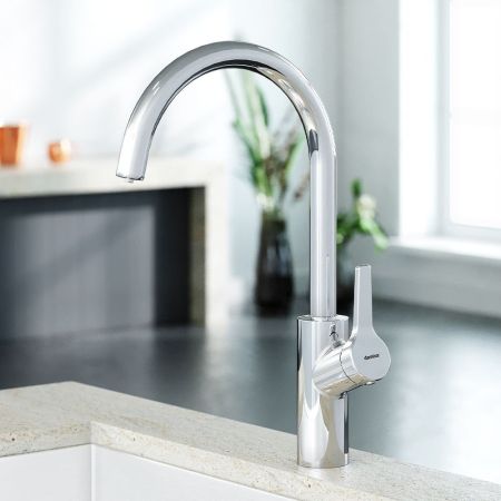 310721000 Eclipce смеситель для кухни, с фильтрацией C - излив, хром, артикул 310721000