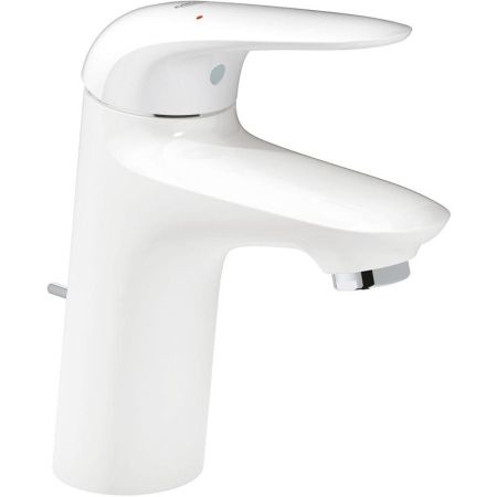 Смеситель для раковины GROHE Eurostyle с донным клапаном, белая луна (23707LS3)