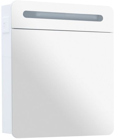 Зеркальный шкаф Aquanet Лукка 70 белый