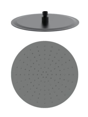 Верхний душ WONZON & WOGHAND, Темный графит (WW-88DP04-BGM), артикул WW-88DP04-BGM