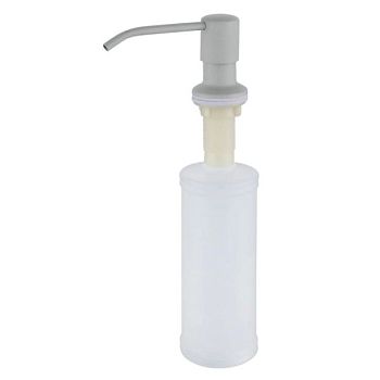 Дозатор для кухонной мойки GranFest QUARZ, серый