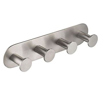 Вешалка-4 крючка Timo Saona никель (13015/13)