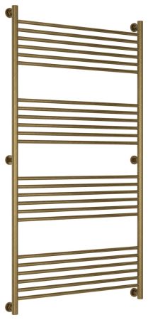 Полотенцесушитель водяной "Богема+" прямая 1500х800 (Состаренная бронза)